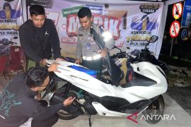 Polres Bogor sediakan bengkel gratis bagi pemudik di Pos Gadog