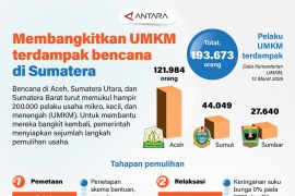 Membangkitkan UMKM terdampak bencana di Sumatera