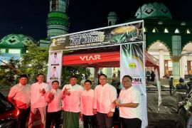 Berdayakan UMKM, Hipmi Kotim bagikan 500 gelas kopi lokal saat Safari Ramadhan