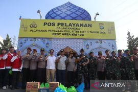 Polres dan Forkopimda Bekasi pantau lalu lintas jalur mudik pastikan kelancaran