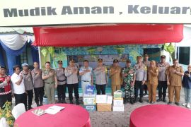 Bupati Sergai tinjau pos pam ops ketupat toba 2026