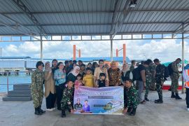 Kogabwilhan I lepas mudik gratis perdana prajurit TNI Rute Tanjungpinang-Siak