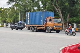 Operasional kendaraan angkutan barang di Kota Pontianak dibatasi jelang lebaran