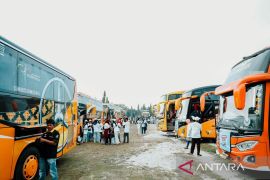 PTPN IV PalmCo Berangkatkan 520 Pemudik Gratis dari Pekanbaru