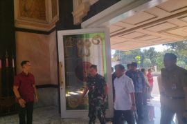 Mendagri hingga Menteri KP hadiri rakor di Gedung Kemhan