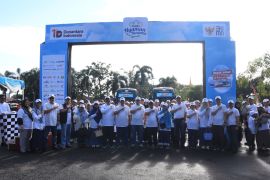 PTPN I Regional 7 berangkatkan 80 pemudik ke Bandung dan Yogyakarta