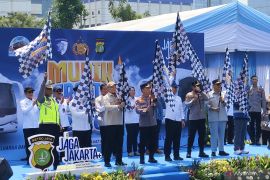 Hadiri mudik gratis, Kakorlantas beberkan soal "one way" nasional