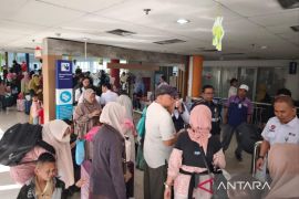 Jumlah penumpang saat puncak mudik di KAI Sumut capai 11.000 orang