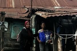 Iwako Jambi bagikan 50 paket bantuan untuk kaum dhuafa, ditutup buka puasa bersama