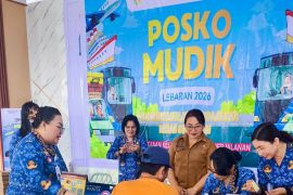 Posko mudik BKKBN Sulut hadirkan edukasi kesehatan reproduksi