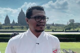 Ribuan umat Hindu laksanakan Upacara Tawur Agung Kesangga di Lapangan Wisnu Mandala Candi Prambanan