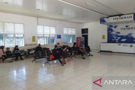 Arus mudik di Pelabuhan Sadai Bangka Selatan masih sepi