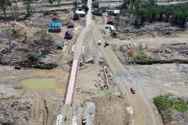 Key homecoming route in Tapanuli Selatan restored following disaster damage