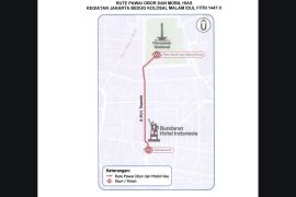 Ini kantong parkir saat "Jakarta Bedug Kolosal"