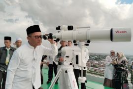 Hilal tak terlihat di Kota Palembang