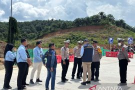Polres Penajam antisipasi kemacetan shalat Id di Masjid Negara IKN