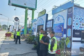 Polresta Banyumas optimalkan Pos Pengamanan Ajibarang melayani pemudik