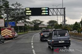 Polres Malang tak temukan kepadatan di pintu tol pada H-1 Lebaran