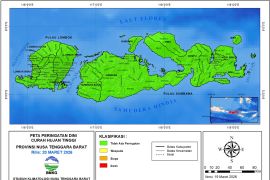 Waspada! hujan menengah masih mengguyur NTB akhir Maret