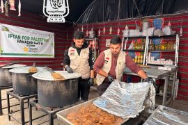 Program Iftar Ramadhan Tigalapan bersama Dompet Dhuafa Sulsel jangkau pengungsi di Gaza Utara