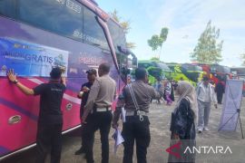 Program Mudik Gratis Polres Bogor disambut antusias warga