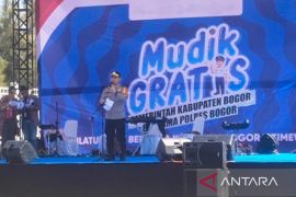 Bupati dan Kapolres Bogor lepas Mudik Gratis di Pakansari