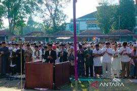 Shalat Id Muhammadiyah di Rejang Lebong khidmat jadi tanda toleransi