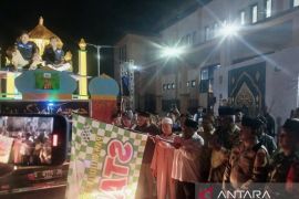 Ratusan umat Islam di Mimika semarakkan malam takbiran sambut Lebaran