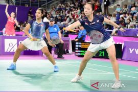 Pebulu tangkis Rachel/Febi evaluasi gaya bermain setelah kandas di semifinal Orleans