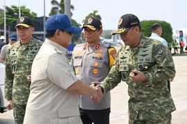 Presiden Prabowo tiba di Sumut untuk malam takbiran bersama warga dan Shalat Id di Aceh