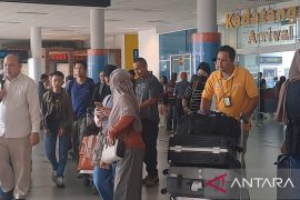 Penumpang di Bandara Depati Amir Pangkalpinang capai 6.782 orang pada puncak mudik