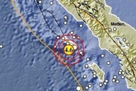 Malam Idul Fitri, Pulau Simeulue diguncang gempa 4,6 magnitudo
