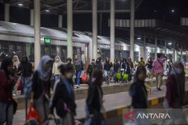 H-1 Lebaran, 50.636 penumpang kereta tinggalkan Jakarta