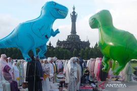 BBMKG: Cuaca berawan diprakirakan naungi shalat Id di Bali esok hari