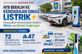 NTB beralih ke kendaraan listrik