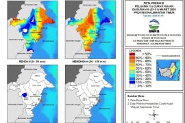 BMKG prakirakan Kaltim hujan ringan saat libur Lebaran 2026