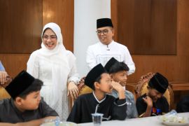 Gubernur Andra Soni rayakan Idul Fitri bersama anak yatim dan dhuafa