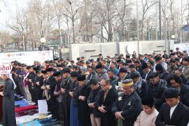 Ratusan WNI salat Idul Fitri di KBRI Beijing