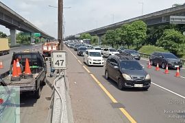 Jasamarga terapkan "contraflow" di Tol Jakarta-Cikampek pada hari kedua Lebaran