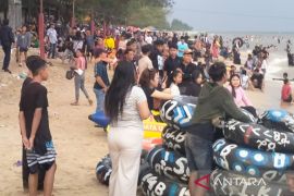 Pantai Ujung Pandaran masih jadi objek wisata favorit di Kotim