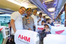 Mudik nyaman bersama Honda, ribuan konsumen setia berangkat pulang kampung