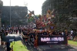 Festival Ogoh-ogoh di Taman Budaya Garuda Wisnu Kencana Bali
