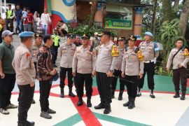 Polresta Tangerang kerahkan personel pengamanan objek wisata