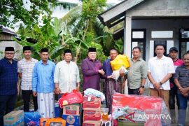 Pemkab Nagan Raya kembali salurkan bantuan untuk korban angin kencang