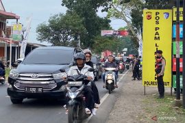 Polisi mulai pengurasan arus balik kendaraan Garut ke Bandung