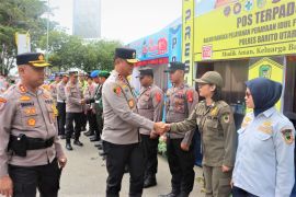 Pastikan mudik aman, Kapolda Kalteng tinjau Operasi Ketupat Telabang di Barito Utara