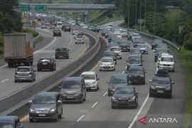 Trafik arus balik di Tol Kalikangkung mulai meningkat