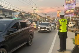 PolresSingkawang intensifkan pengamanan arus balik Lebaran 2026