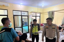 Kecelakaan, 21 penumpang bus wisatawan dilarikan ke RSUD Lebak