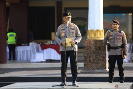 Kapolda Babel pimpin apel pagi pasca Idul Fitri 1447 H